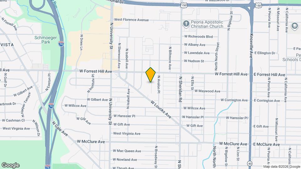 2931 North Saint Philomena Court Map and Location Details