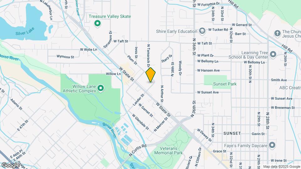 2517 N Lander St, Unit Guesthouse Map and Location Details
