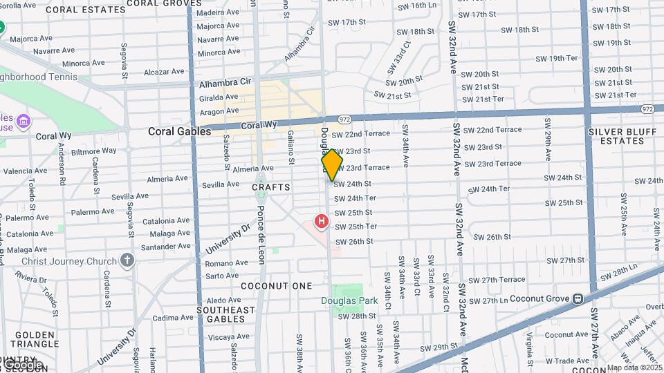 3690 SW 24th St Map and Location Details