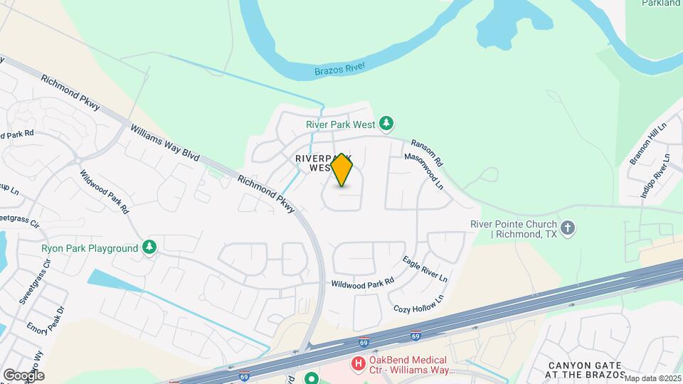 21922 Rivergate Ct Map and Location Details