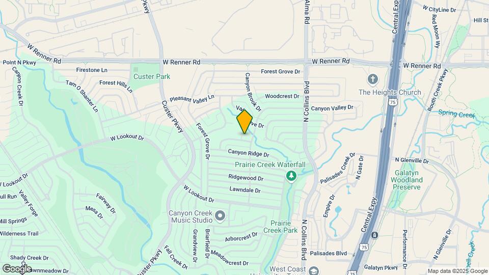402 Brookglen Pl Map and Location Details