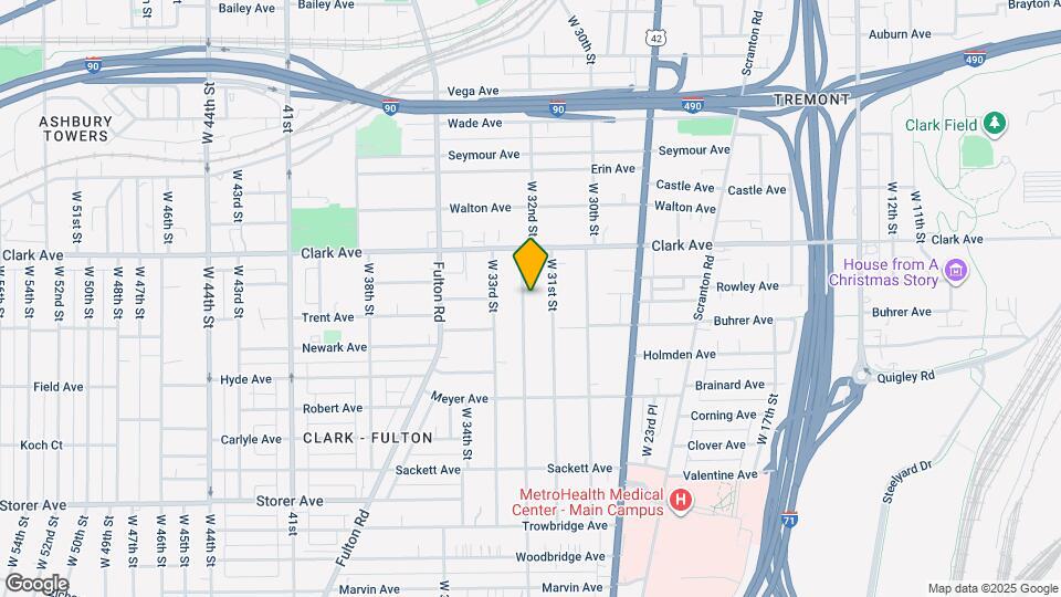 3149 W 32nd St Map and Location Details