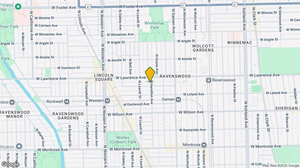 2144-2146 W Giddings St Mapa y Detalles de la Ubicación