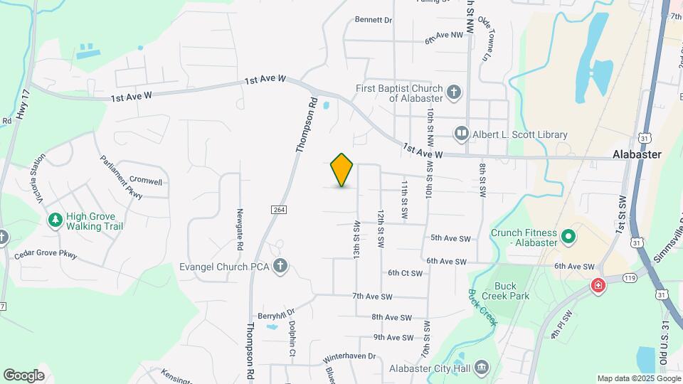 1327 3rd Ave SW Map and Location Details