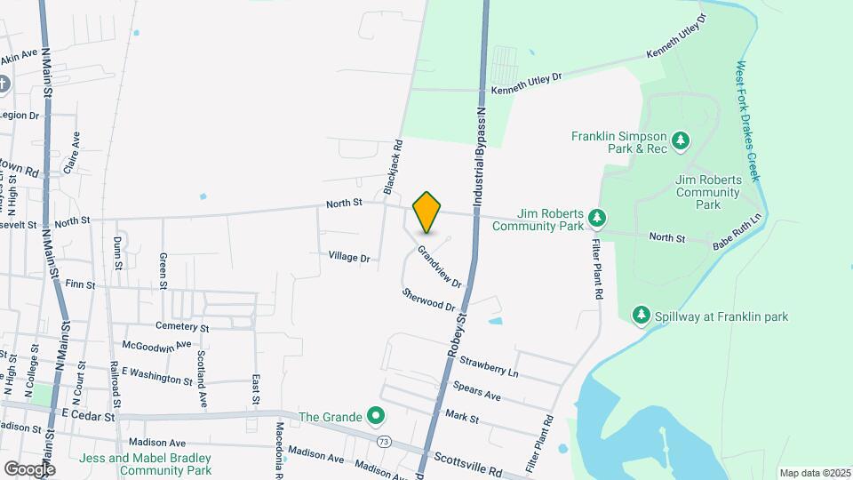 711 Grandview Dr Map and Location Details