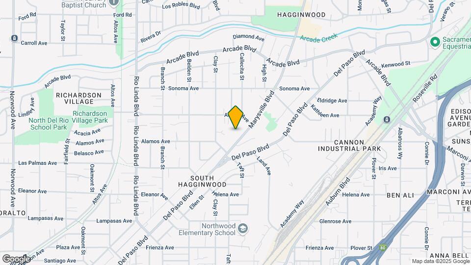 2951-2975 Marysville Blvd Map and Location Details