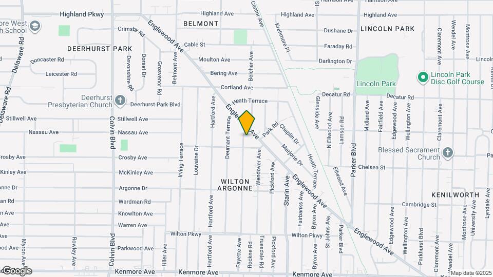 301 Fayette Ave Map and Location Details