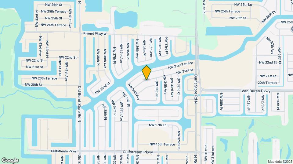 3512 NW 21st St Map and Location Details