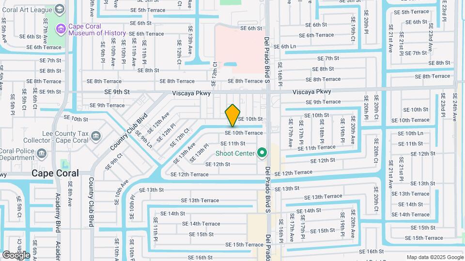 1421 SE 10th Terrace Map and Location Details