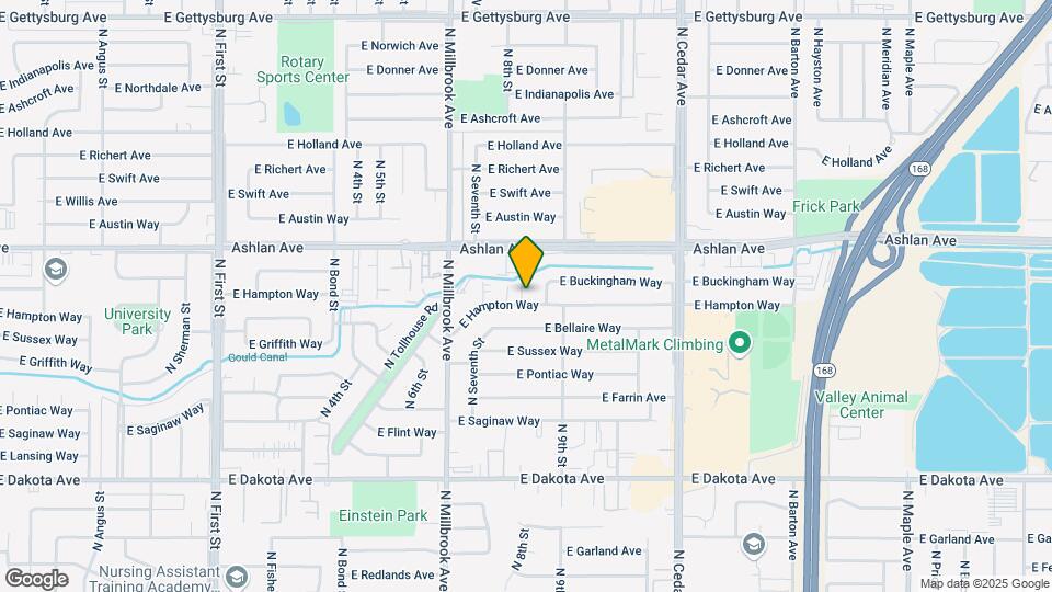 3839 E Hampton Way Map and Location Details