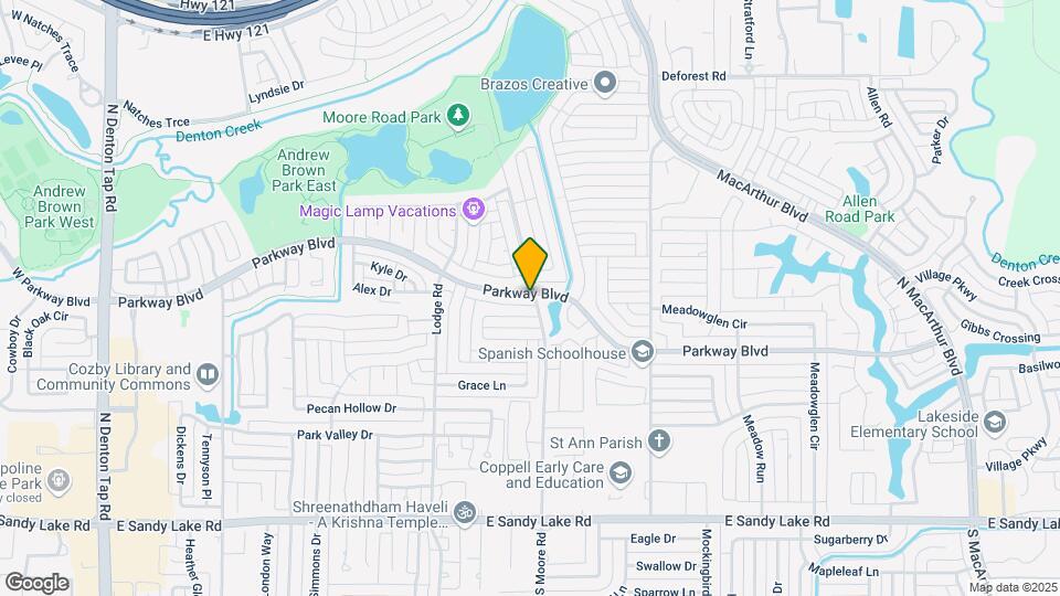 569 Parkway Blvd Map and Location Details