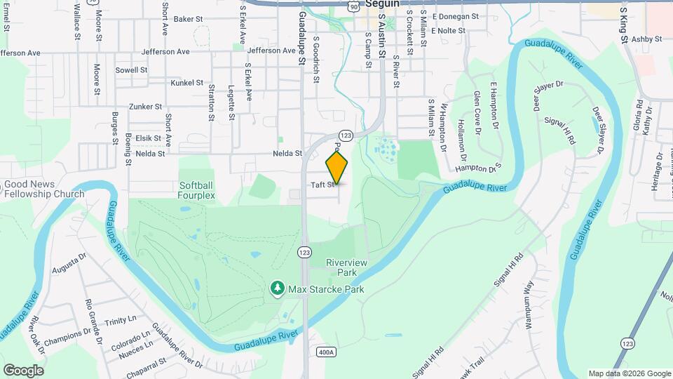 908 Pecan St Map and Location Details