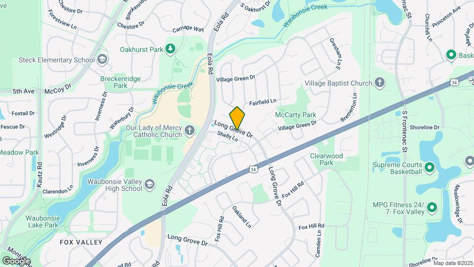 2874 Shelly Ln Mapa y Detalles de la Ubicación