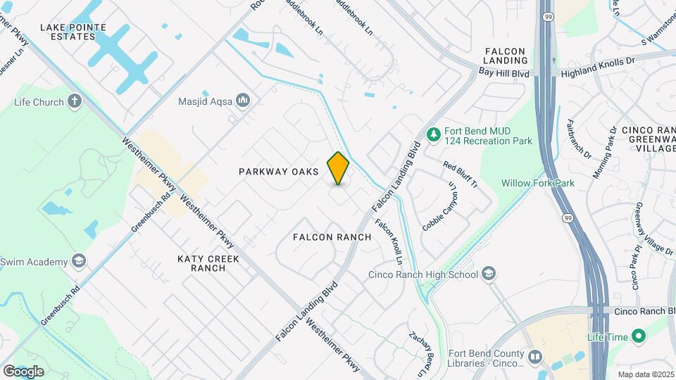 2214 Falcon Knoll Ln Map and Location Details