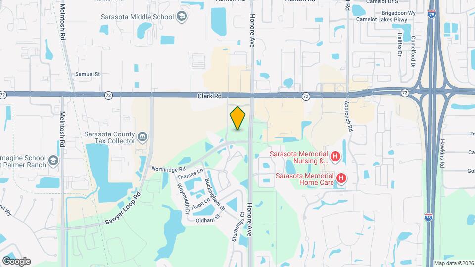 Velo at Palmer Ranch Map and Location Details