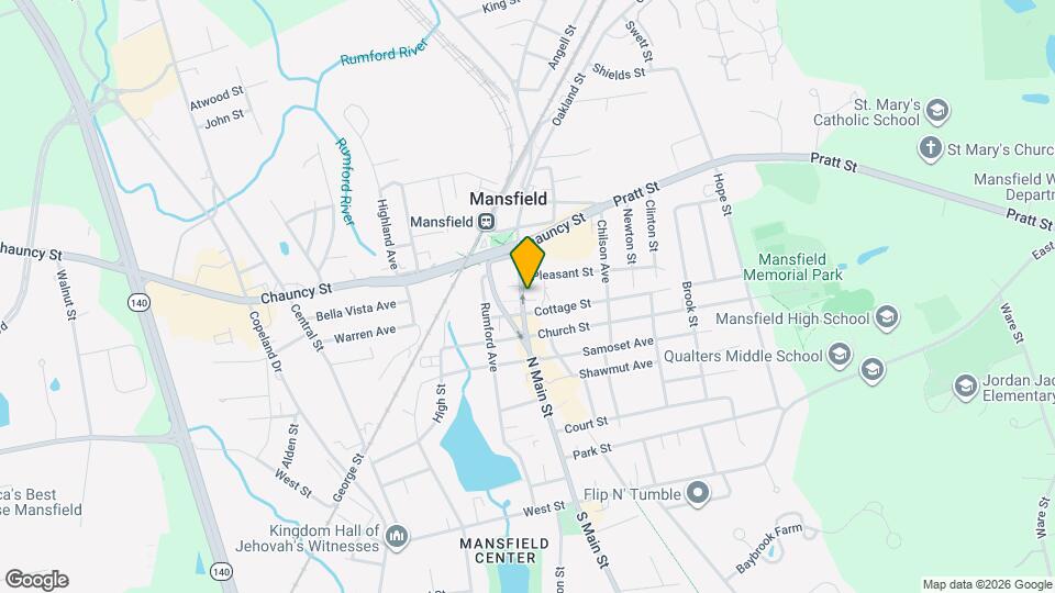 281 N Main St, Unit Apartment #2 Map and Location Details