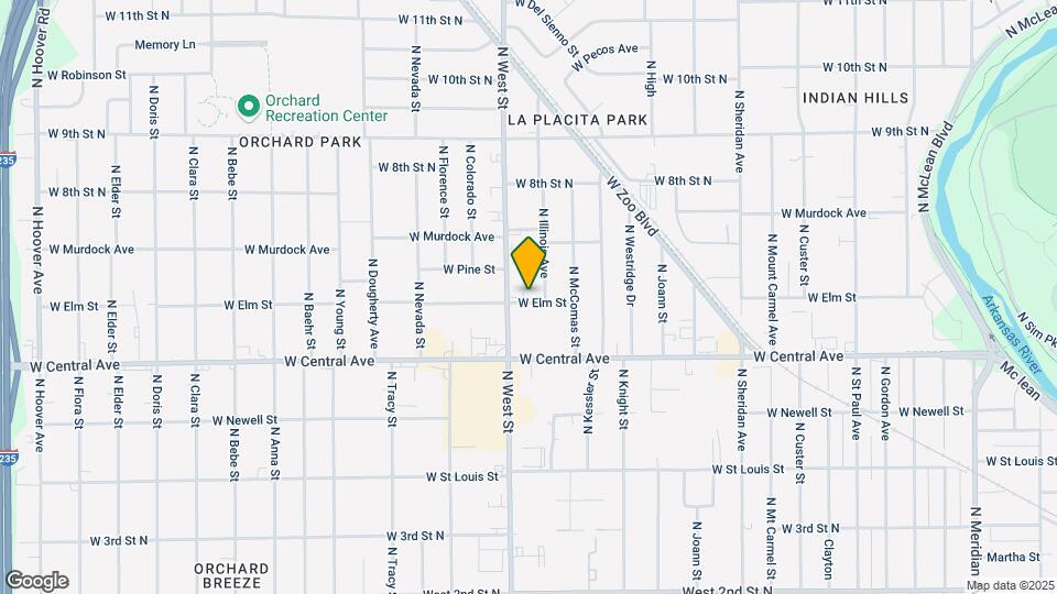 3920 W Elm St Map and Location Details