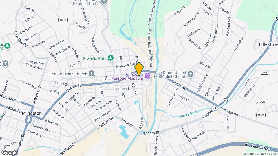 101 N 2nd St Map and Location Details