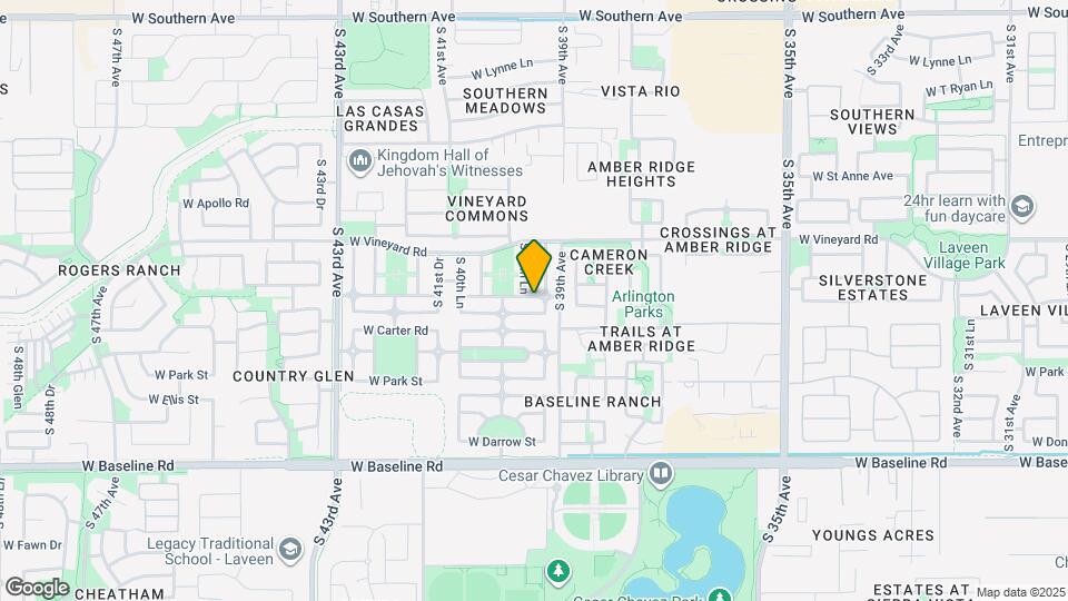 3917 W Maldonado Rd Map and Location Details