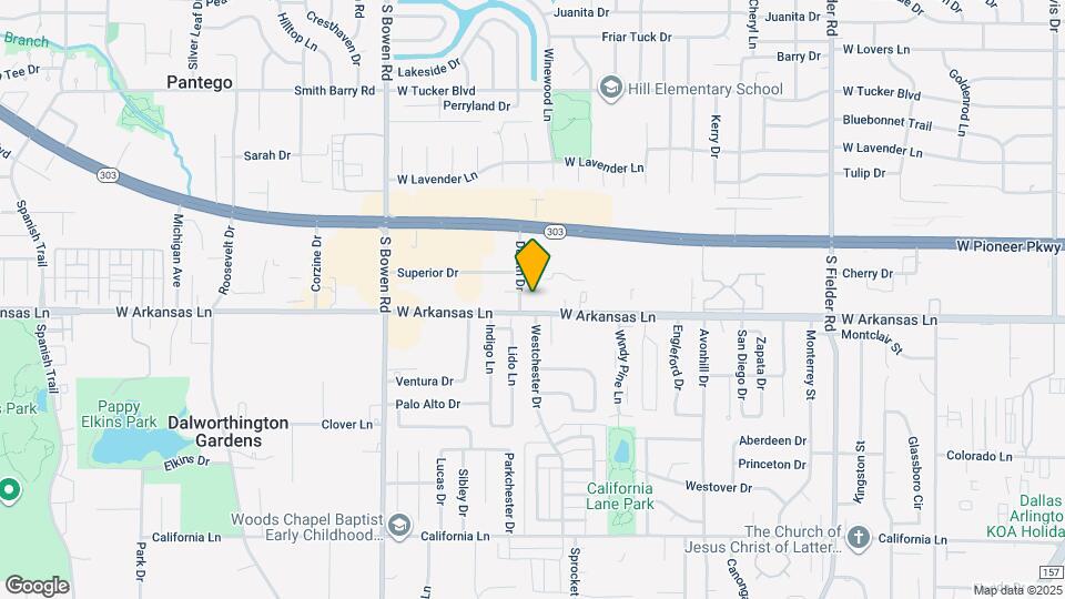 2221 W Arkansas Ln Map and Location Details