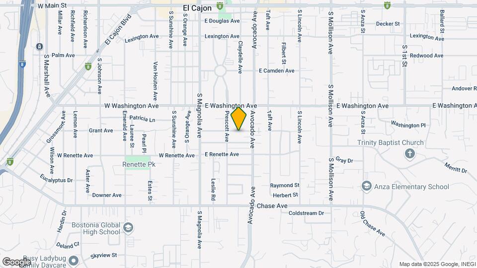245 Lindell Ave Map and Location Details