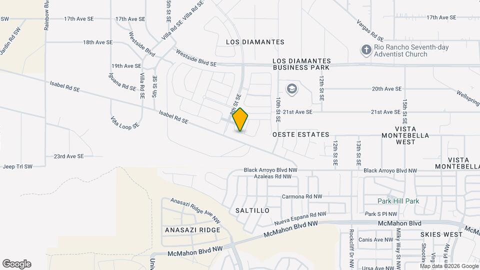 888 Tazanita Lp SE Map and Location Details