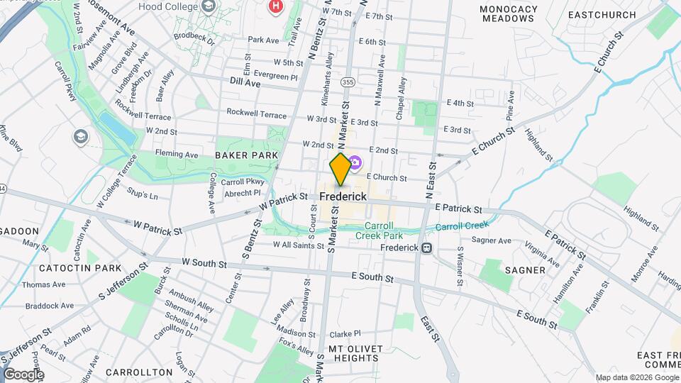 22 N Market St Map and Location Details