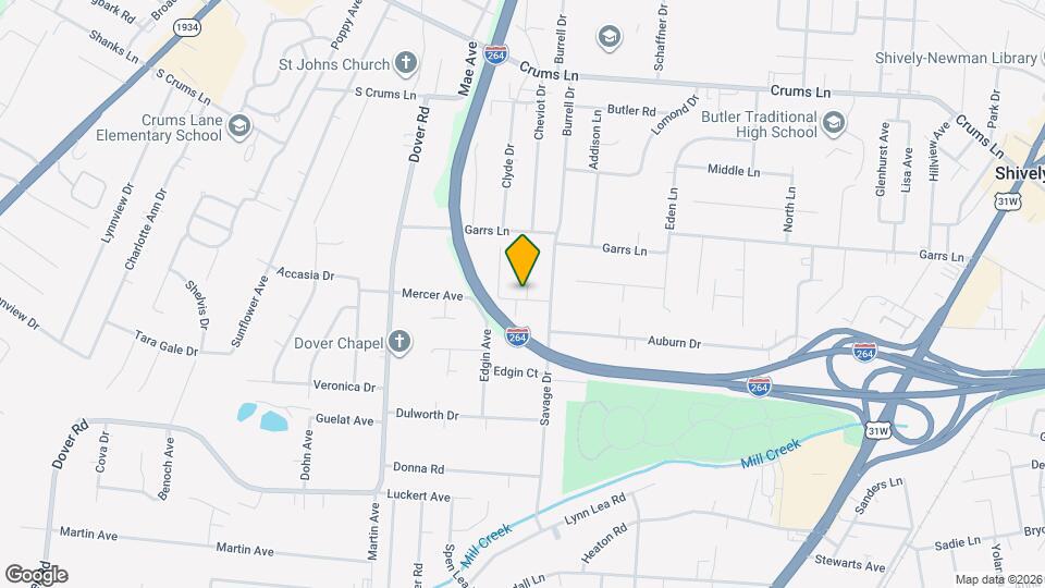 4218 Laura Ave Map and Location Details