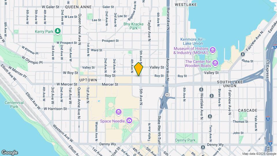 Fifth & Roy Apartments Map and Location Details