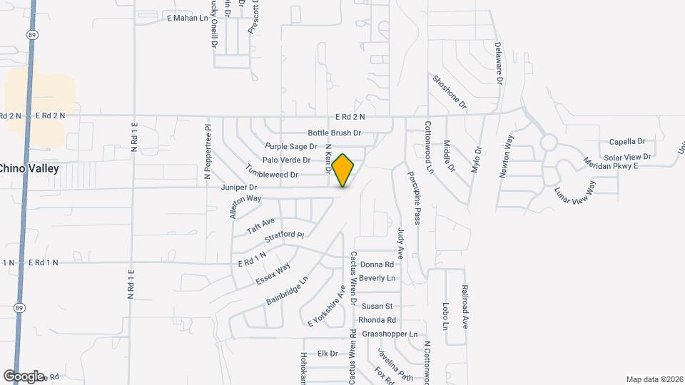 1756 Allerton Way Map and Location Details