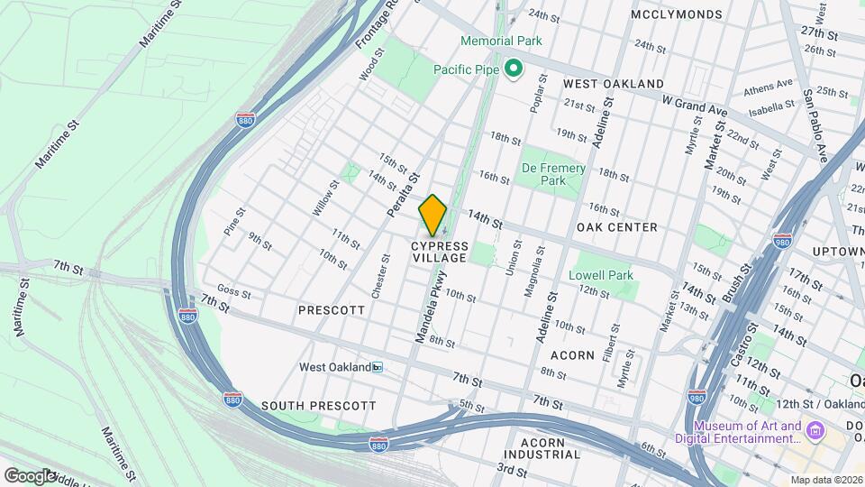 1416 12th St Map and Location Details