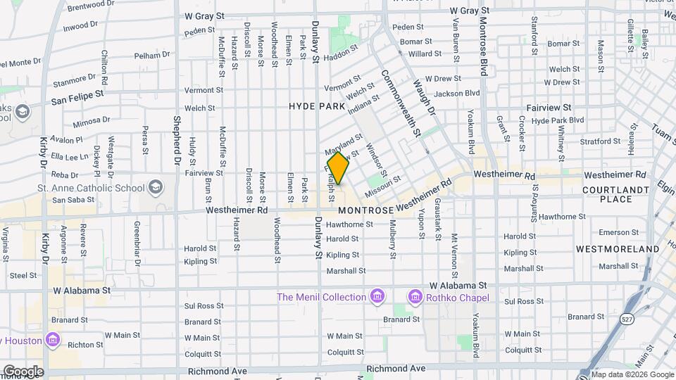 2427 Ralph St Map and Location Details