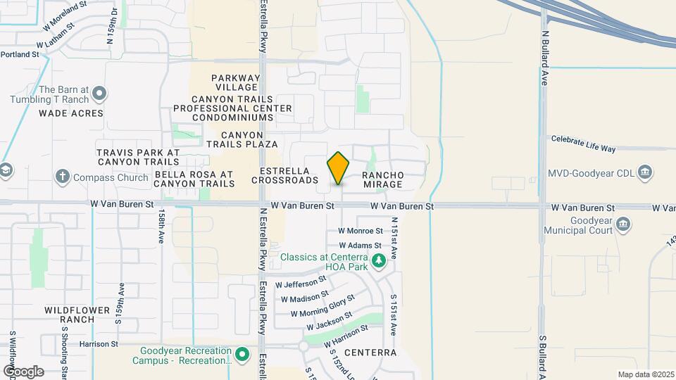 350 N 152nd Dr Mapa y Detalles de la Ubicación