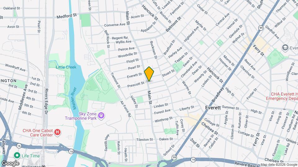 291 Main St Map and Location Details