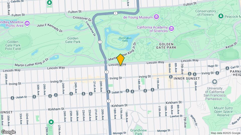 1218 17th Ave Map and Location Details