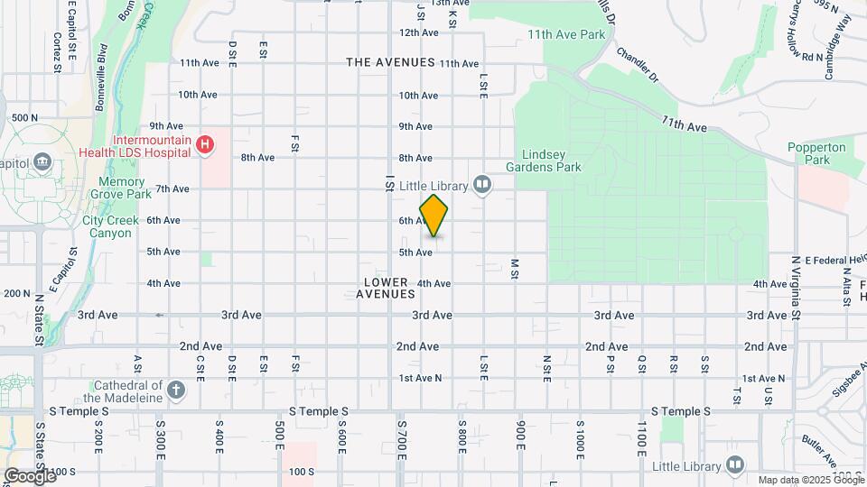 Avenue East Apartments Mapa y Detalles de la Ubicación