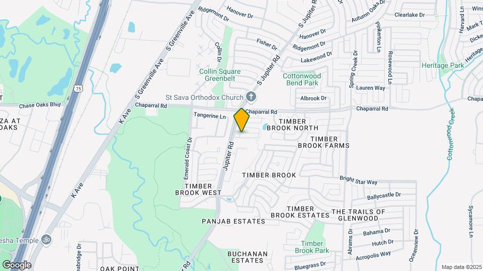 3001 Hurstwood Dr Map and Location Details