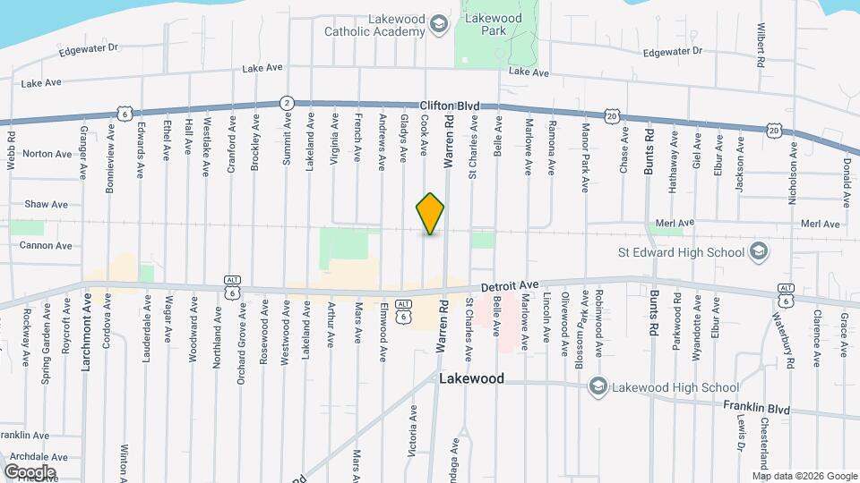 1337 Cook Ave Map and Location Details