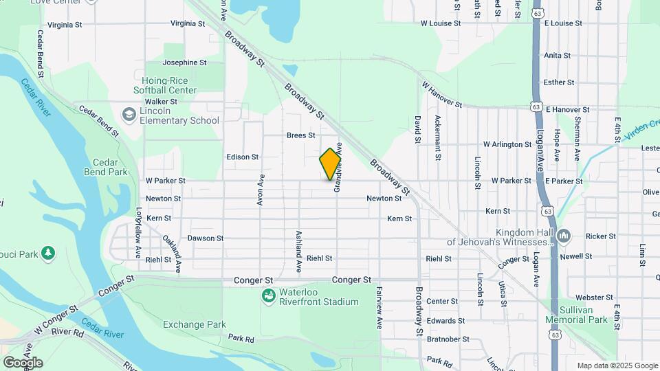 709 W Parker St Mapa y Detalles de la Ubicación