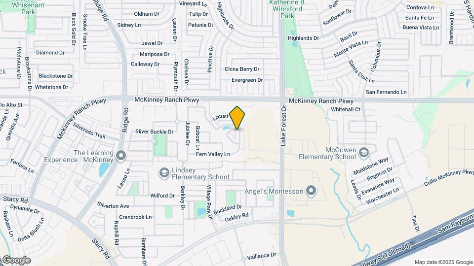 4404 Blackjack Oak Dr Map and Location Details