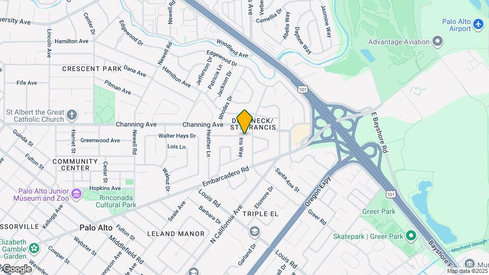 290 Iris Way Map and Location Details