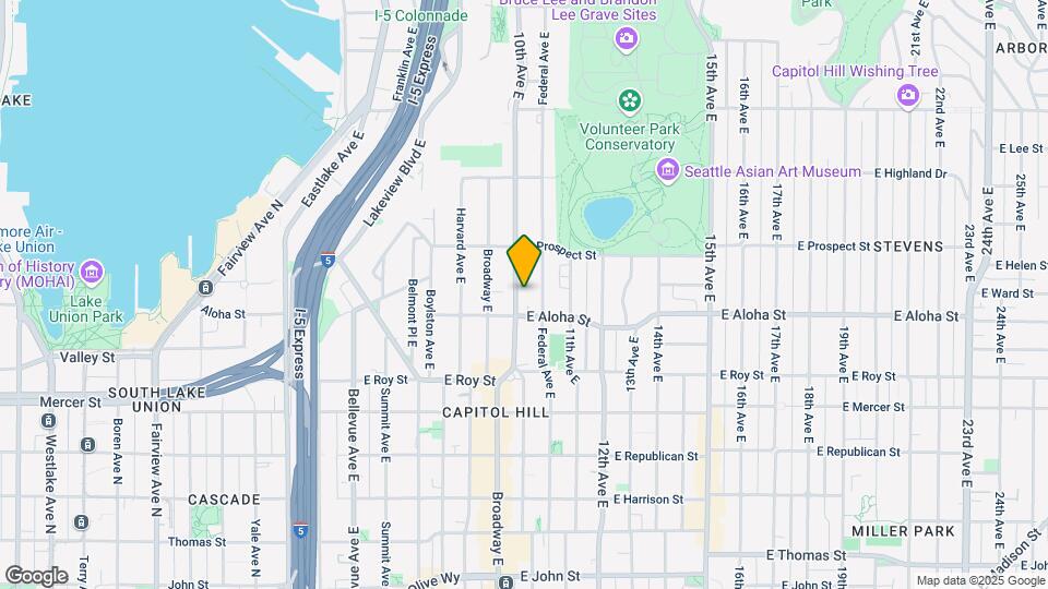 916 10th Ave E Map and Location Details