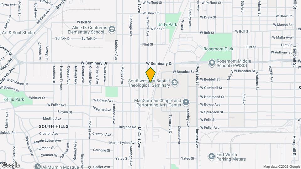 4437 Wayside Ave Map and Location Details
