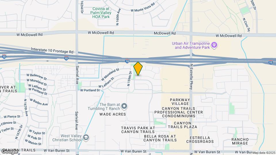 15881 W Latham St Mapa y Detalles de la Ubicación