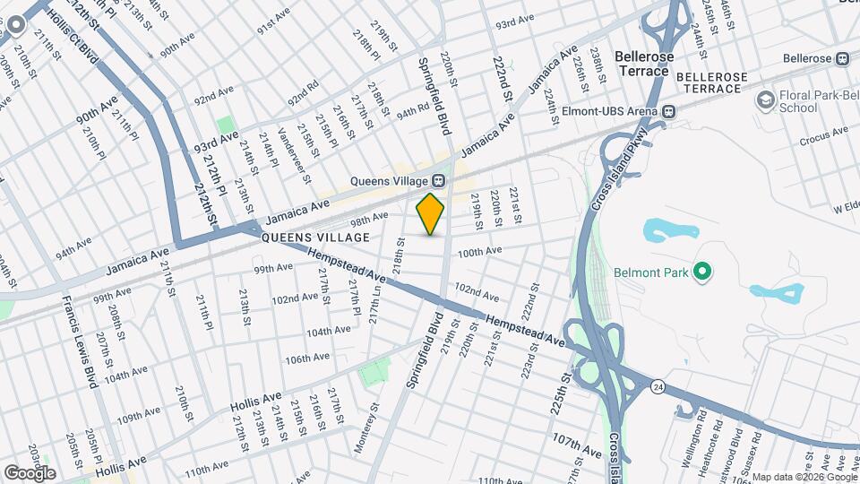 218-34 99th Ave Map and Location Details