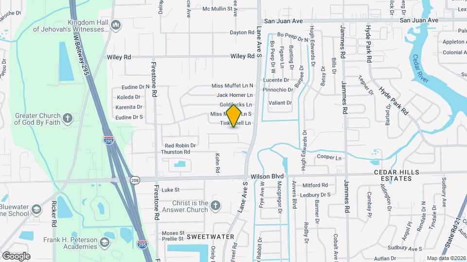6819 Lake Mist Ln Map and Location Details