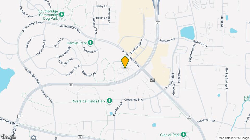 8033 Stratford Cir S Map and Location Details