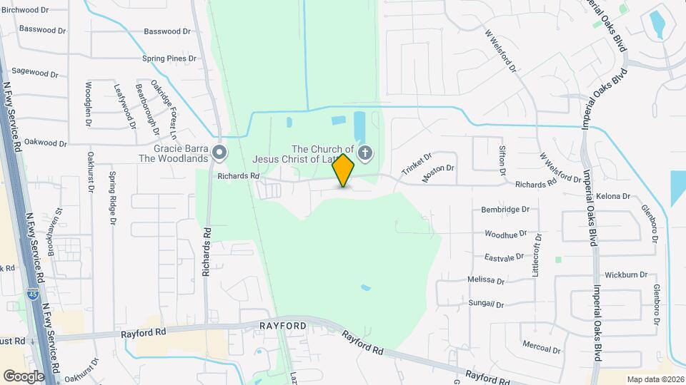 1030 Forestburg Dr Map and Location Details