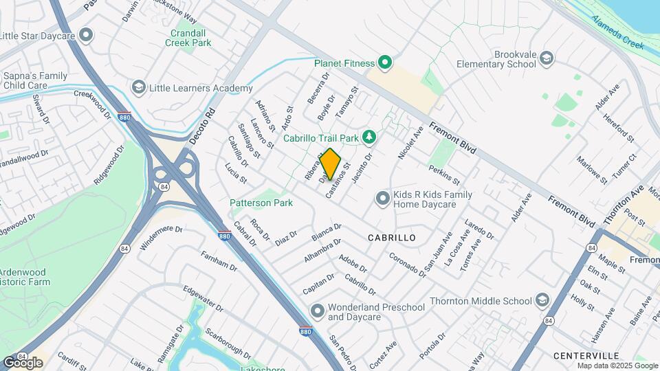 4401 Castanos St Map and Location Details