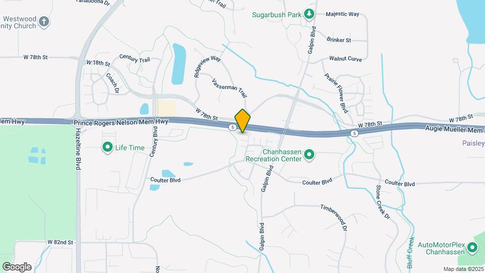 7832 Harvest Lane Map and Location Details